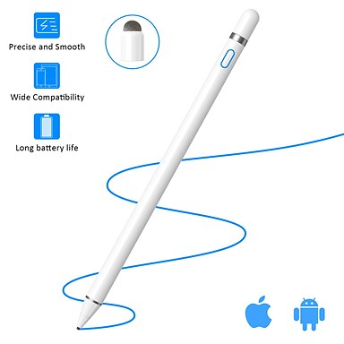 3 in 1 Touch Screen Stylus Ballpoint Pen With LED Flash Light For iPad TB B$HK 