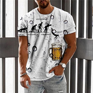 Beer Shirt Good beer graphic tee white men\u2019s