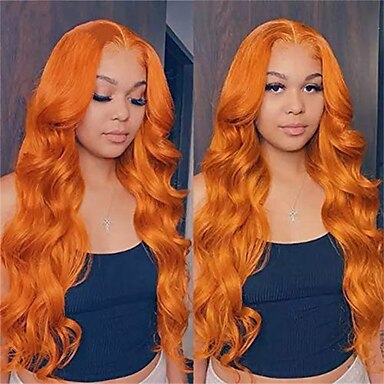 ginger color lace wig