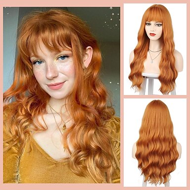 light ginger wig