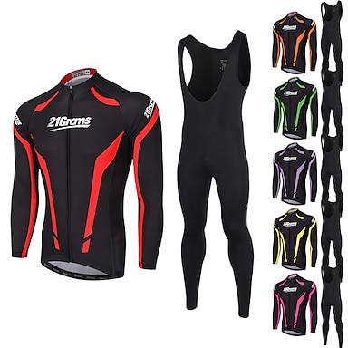 Cycling Jersey Bib Tights Outfits Jackets Pants Bike Sport Wear Clothing Suit 