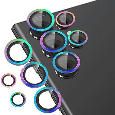 5 Pieces Compatible With Samsung Galaxy S22 Ultra Camera Protector 5g S22 Ultra Camera Lens Protector Screen Protector With Clear Tempered Glass Camera Cover Protective Case Friendly Does Not Af 22 7 99