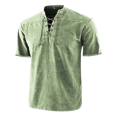 Kenavinca Mens Slim Shirt Shirt Mens Casual Pure Shirt 4 Color Size S-XX