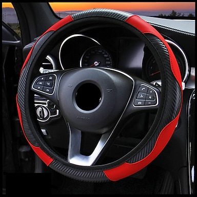 POYOMUK Unisex Black Lives Matter Car Steering Wheel Cover Universal Fit Car Decoration for Most Car,SUV 