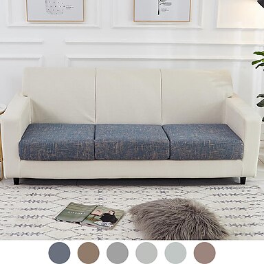 Blue Fish Ocean Sea Sofa Chair Couch Cushion Stretch Cover Slipcover Set Decor 