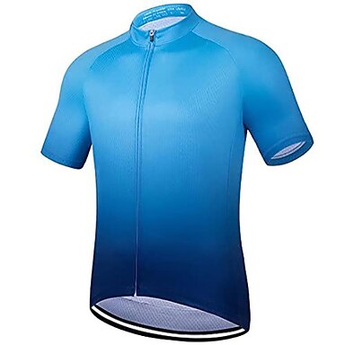 OUKU Maillot Velo Cyclisme Homme Manches Courtes VTT V lo Tout Terrain 