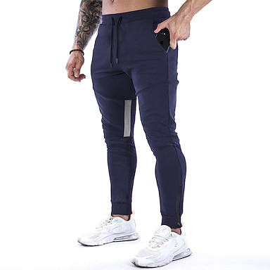 Pantalon de jogging lourd, taille élastique, NO LABEL, 300 g/m²