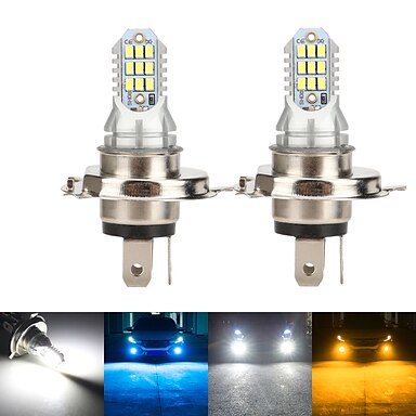 2Pcs Lacyie 60W CSP Bright Fog Lights Bulbs IP68 Waterproof Greater Comfort and Safety 6000K 3000 Lumens LED Lamps Car LED Bulbs H7 Cold White 