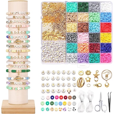 Produktbild von DIY Schmuckherstellungsset Für Erwachsene & Teens – Armband-Set Mit Perlen