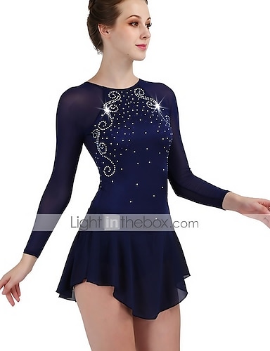 Figure Skating Dress Women's Girls' Ice Skating Dress Outfits Light ...