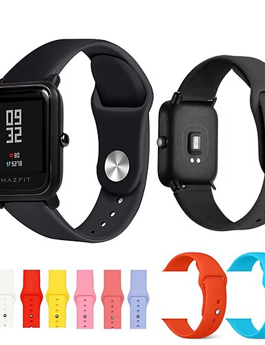 Watch Band for Huami Amazfit Bip Younth Watch Xiaomi Sport Band Silicone Wrist Strap