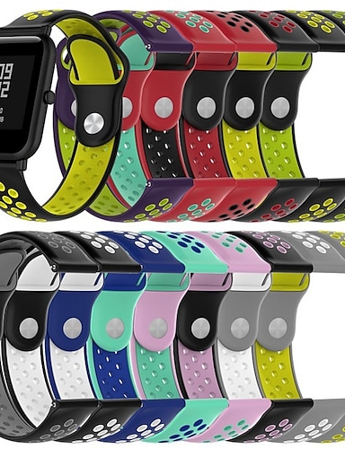 Watch Band for Huami Amazfit Bip Younth Watch Xiaomi Sport Band Silicone Wrist Strap