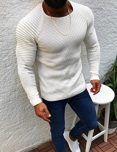 Pullover, Men's Pullover Sweater, Search LightInTheBox