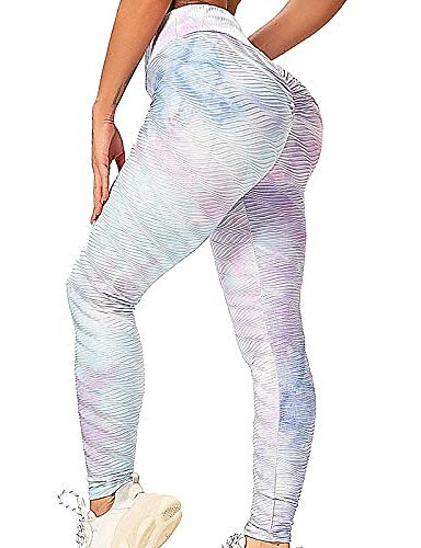 Famosos leggings tiktok, pantalones de yoga de cintura alta tik tok para  mujeres, mallas para correr de entrenamiento de levantamiento de glúteos  con botín 8673609 2022 – $18.29