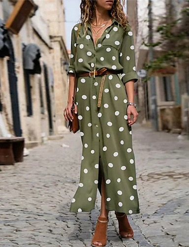 SHOBDW Fashion Polka Dot Sleeveless Dresses Off Shoulder Casual Loose Summer Club Cocktail Evening Gowns Work Oversized Womens Dresses 