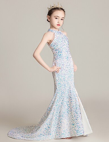 sequin pageant dresses