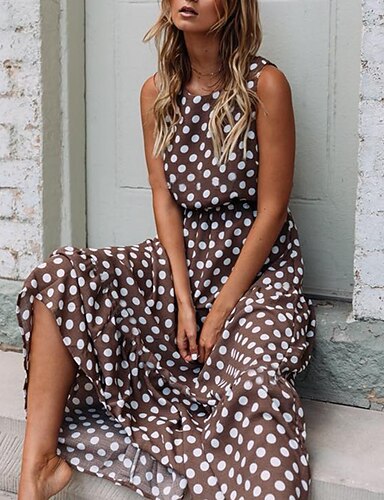 dots dresses womens