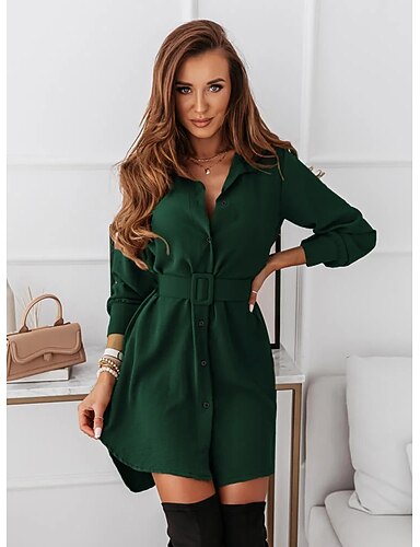 tea length work dresses