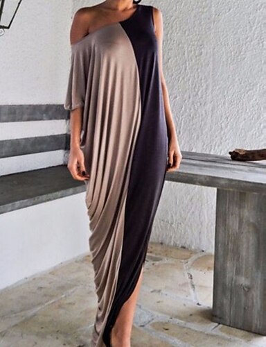 Women's Shift Dress Maxi long Dress 