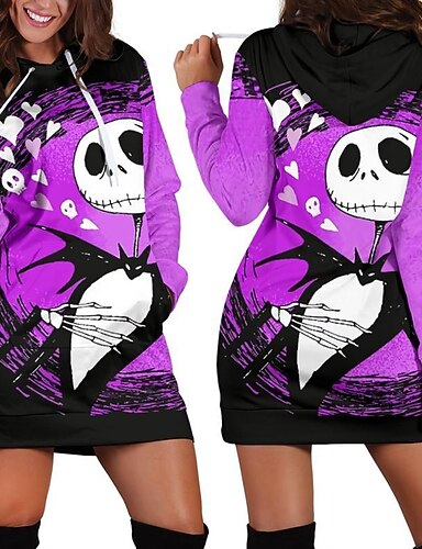 nightmare before christmas sweater dress