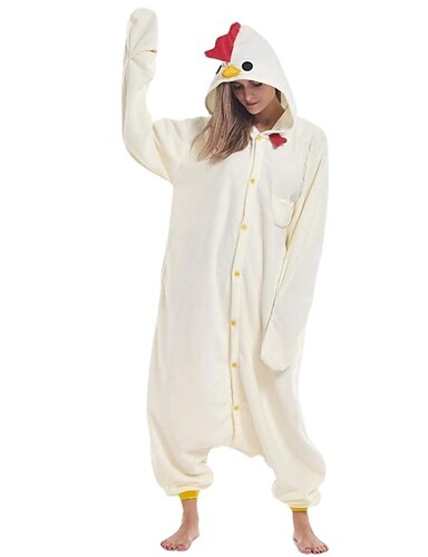 Grenouillères Animal Onesie Kigurumi Pyjamas Unisexe Adulte Costume Cosplay Déguisement Hauts de Pyjama Combinaison Vêtement de Nuit