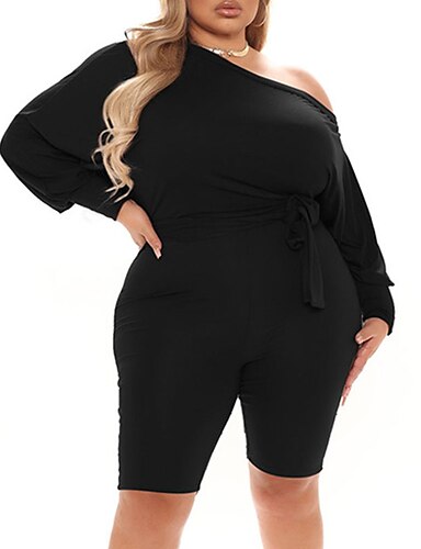 Tallas Grandes Pantalón De Mujer Con Corbata Cruzada Tallas Grandes Pantalón De Mujer Con Corbata Cruzada
