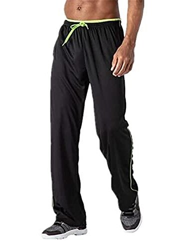 pantaloni della tuta da uomo pantaloni larghi da ginnastica allenamento  allenamento palestra yoga pantaloni a fondo aperto con tasche neri del  9001932 2022 a $24.98