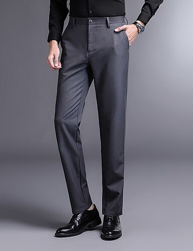 Men's Casual Dress Pants Full Length 