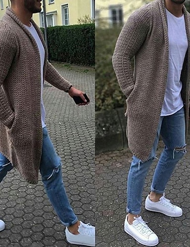 Stylische Herren Strickjacke - Dein Begleiter Für Herbst & Winter