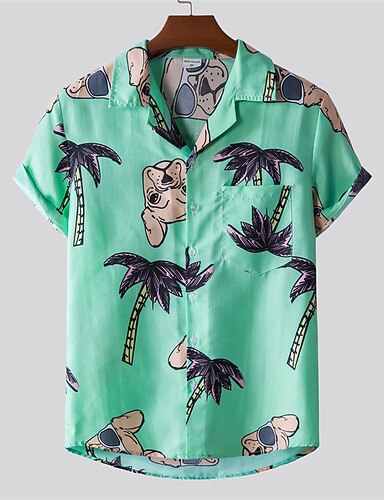 Bowling Herren Hawaii-Shirt - Kurzarm Knopfhemd Für Strand & Sommer
