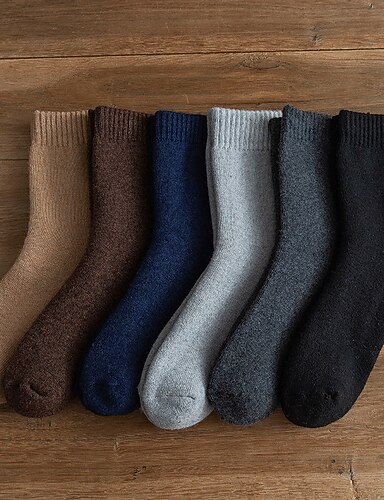 LERTREEUK 5 Paar Flauschige Damen-Socken Für Den W Produktbild-Vorschau 7