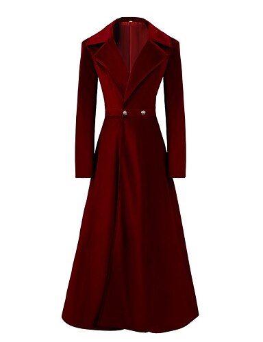 Women's Coat Trench Coat Windproof Warm Christmas Daily Wear Vacation ...