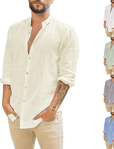 Chemises cargo s à poches multiples pour hommes,vêtements de travail