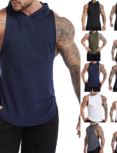 Débardeur Sans Manches Homme - Sport, Fitness Et Musculation - Respirant Et Confortable - Plusieurs Coloris