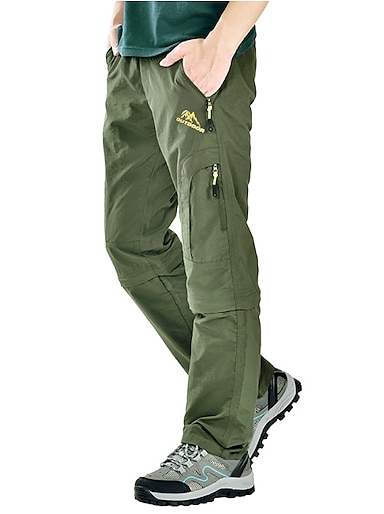 Pantalon Randonnée Homme Convertible - Séchage Rapide Léger UPF50 Multi-poches