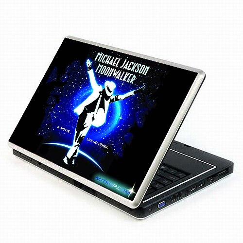 Michael Jackson sorozatú laptop notebook fedelét kézvédő matrica csukló bőr (smq3422)