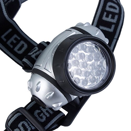 4-Mode Plastic Headlamp with 19-LED (3xAAA)