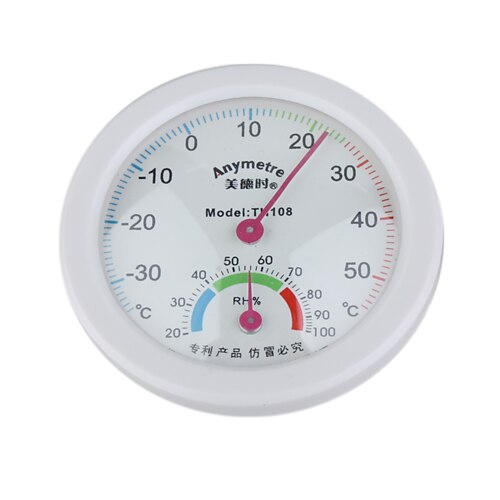 Wandgemonteerde thermometer/hygrometer voor binnen en buiten (CEG8112)