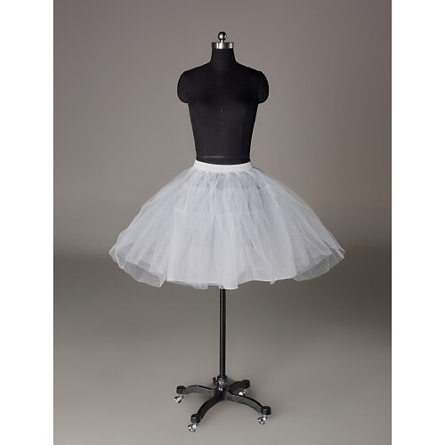 

Wedding / Special Occasion / Party / Evening Slips Nylon / Tulle Short-Length A-Line Slip / Ball Gown Slip / Classic & Timeless with
