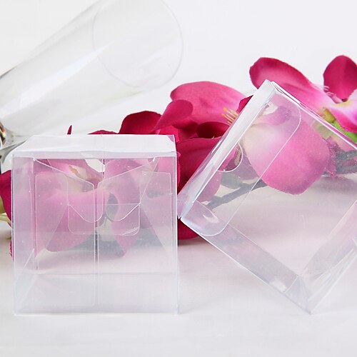 Creative Cuboid Material Favor Holder with Pattern Favor Boxes Others Wedding Accessories - 12