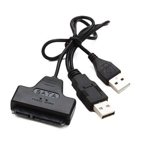 USB 2.0 na 2.5 "SATA HDD kabel konvertor (black)