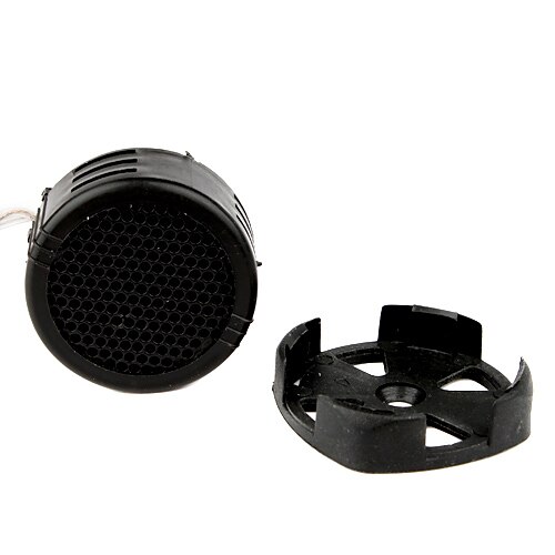 500W mini luidsprekers in de auto, zwart, 20cm-kabellengte, paar