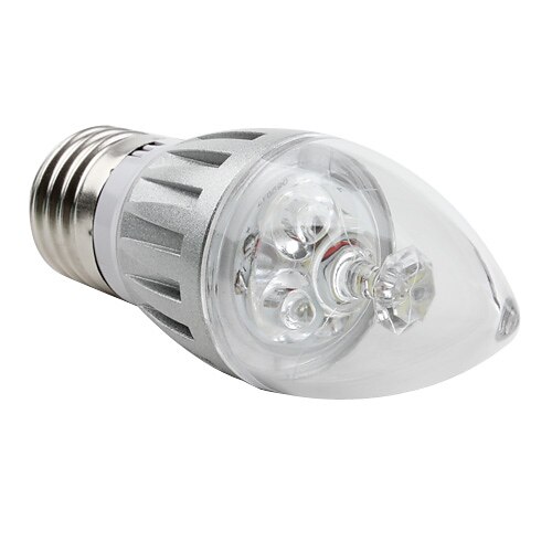 Dekorativ Kerzenlampen C E26/E27 W 270 LM 6000K K 3 High Power LED Natürliches Weiß AC 85-265 V