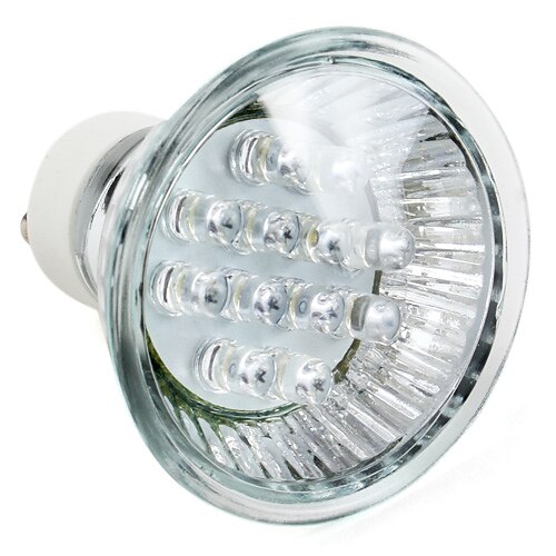 1W GU10 LED ضوء سبوت MR16 12 طاقة عالية LED 60 lm أبيض طبيعي AC 220-240 V