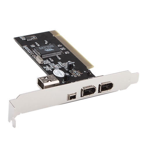 4 Ports Firewire IEEE 1394 PCI Card 4/6 Pin for MP3 PDA
