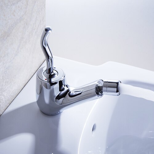 Sprinkle® Sink Faucets  ,  Contemporary  with  Chrome Single Handle One Hole  ,  Feature  for Centerset