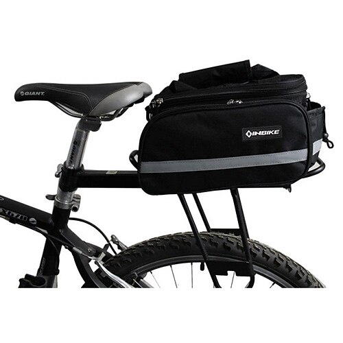 Fahrrad Kofferraum Tasche / Fahrradtasche Wasserdicht Reflexstreiffen Fahrradtasche Nylon Oxford Tasche für das Rad Fahrradtasche Radsport / Fahhrad