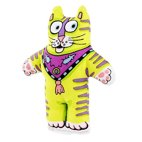 Tørklæde Cat Style Catnip legetøj til Cat (Grøn)