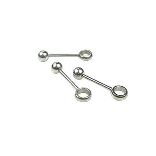 

LuremeSilver Plated Stainless Steel Navel/Ear Piercing