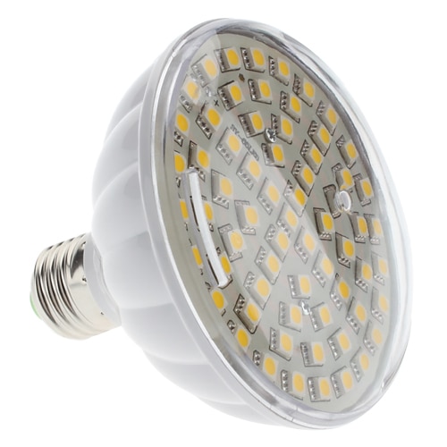 E27 13W 65x5050 SMD 1200-3000-1300lm 3500K Warm White Spot Light Bulb LED (220V)